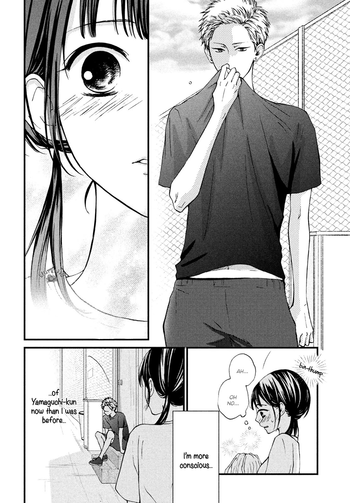 Yamaguchi-kun wa warukunai chapter 14 page 14