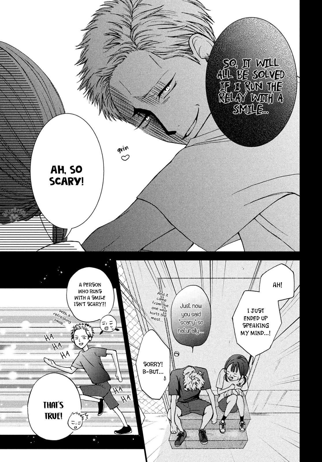 Yamaguchi-kun wa warukunai chapter 14 page 19