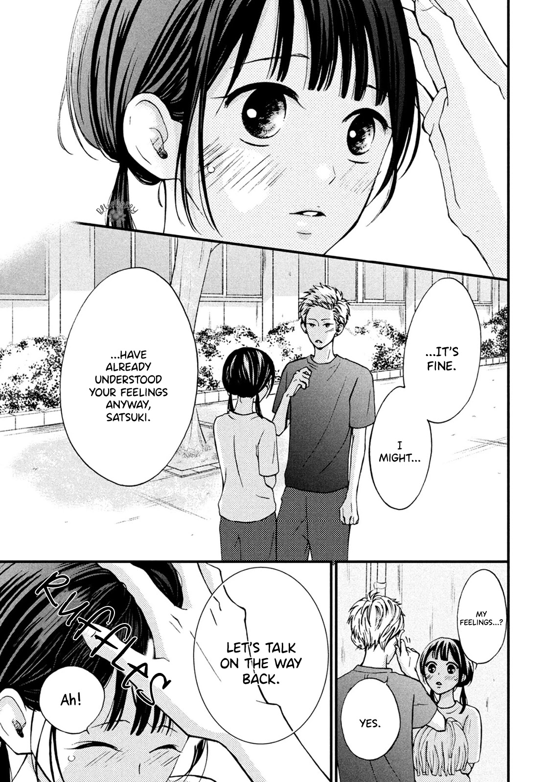 Yamaguchi-kun wa warukunai chapter 14 page 27