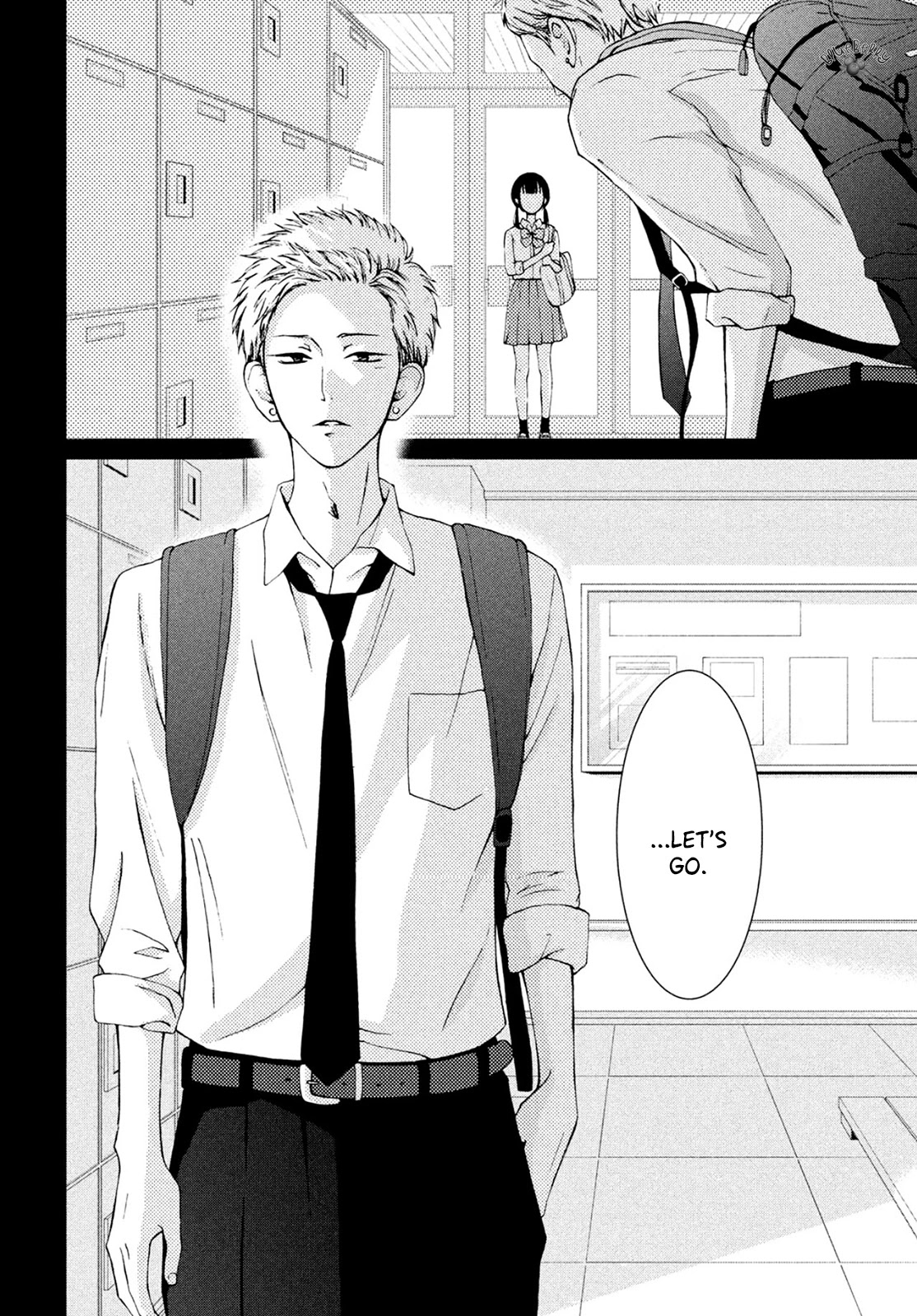 Yamaguchi-kun wa warukunai chapter 14 page 38