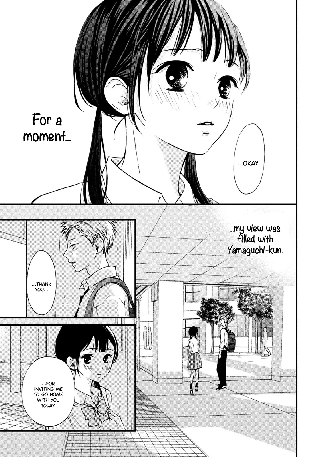 Yamaguchi-kun wa warukunai chapter 14 page 39