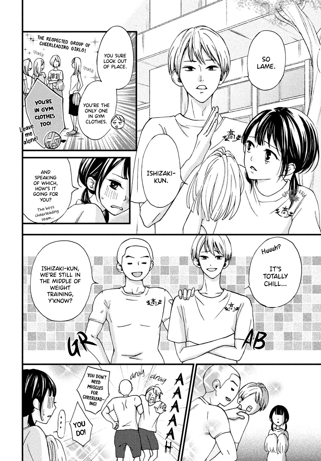 Yamaguchi-kun wa warukunai chapter 14 page 8