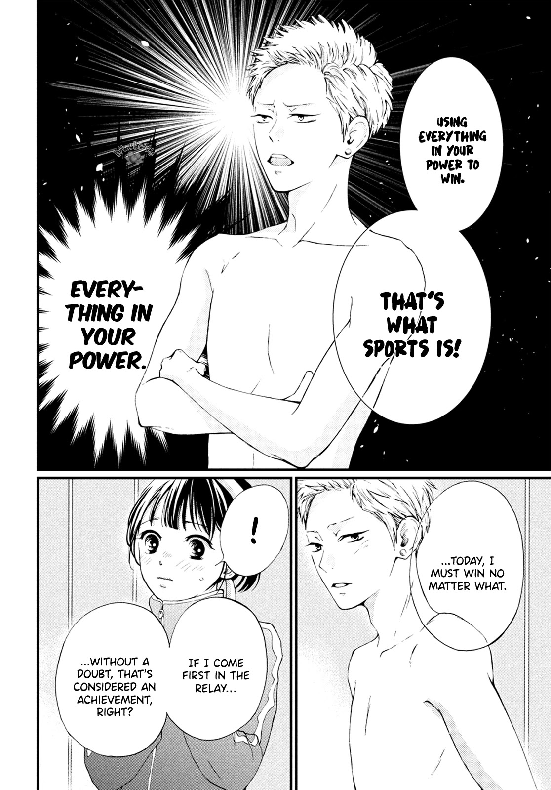 Yamaguchi-kun wa warukunai chapter 15 page 18