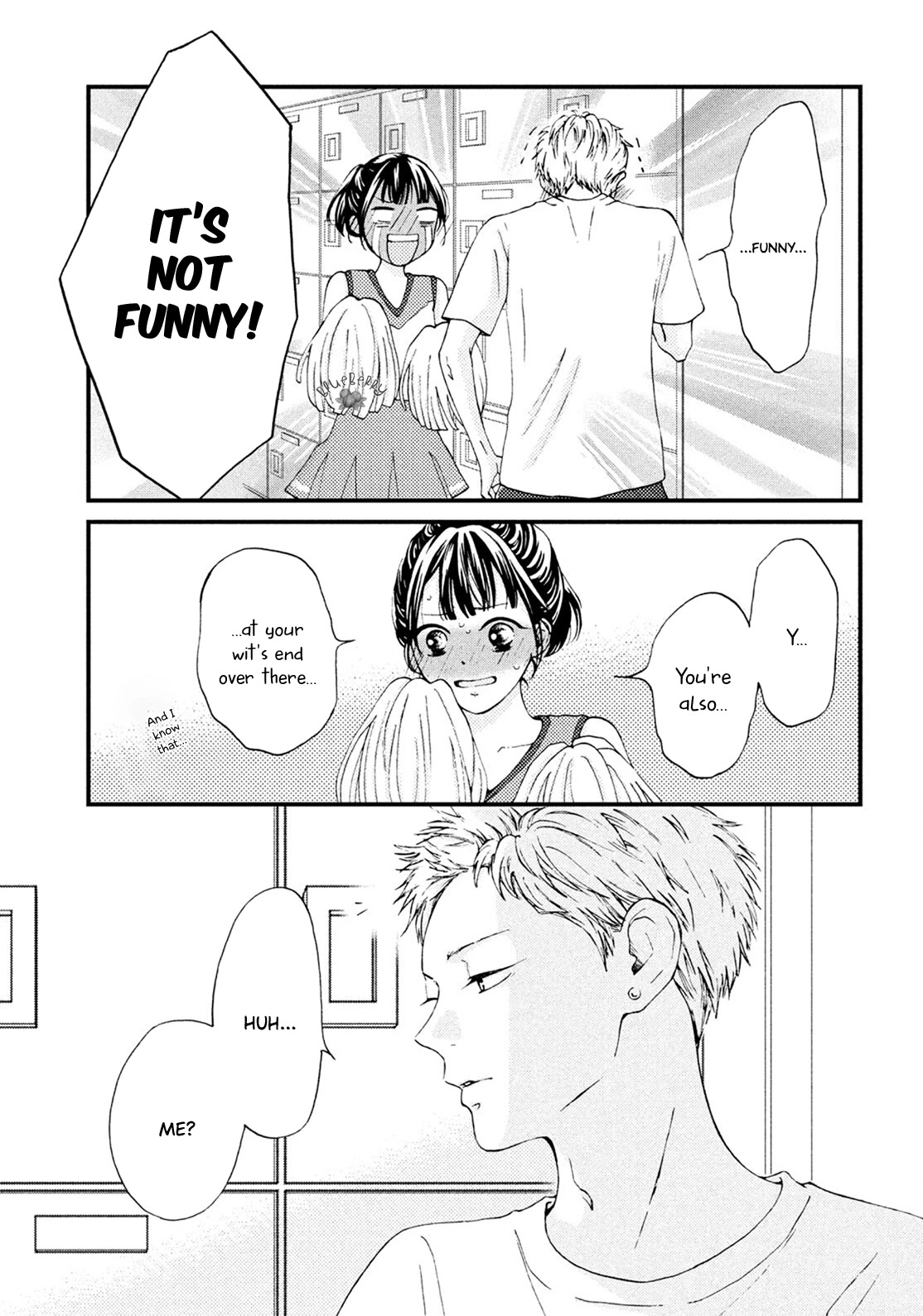 Yamaguchi-kun wa warukunai chapter 17 page 11