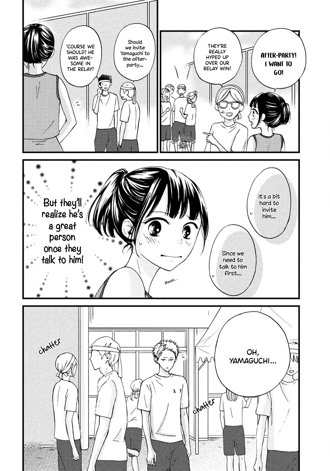Yamaguchi-kun wa warukunai chapter 17 page 16