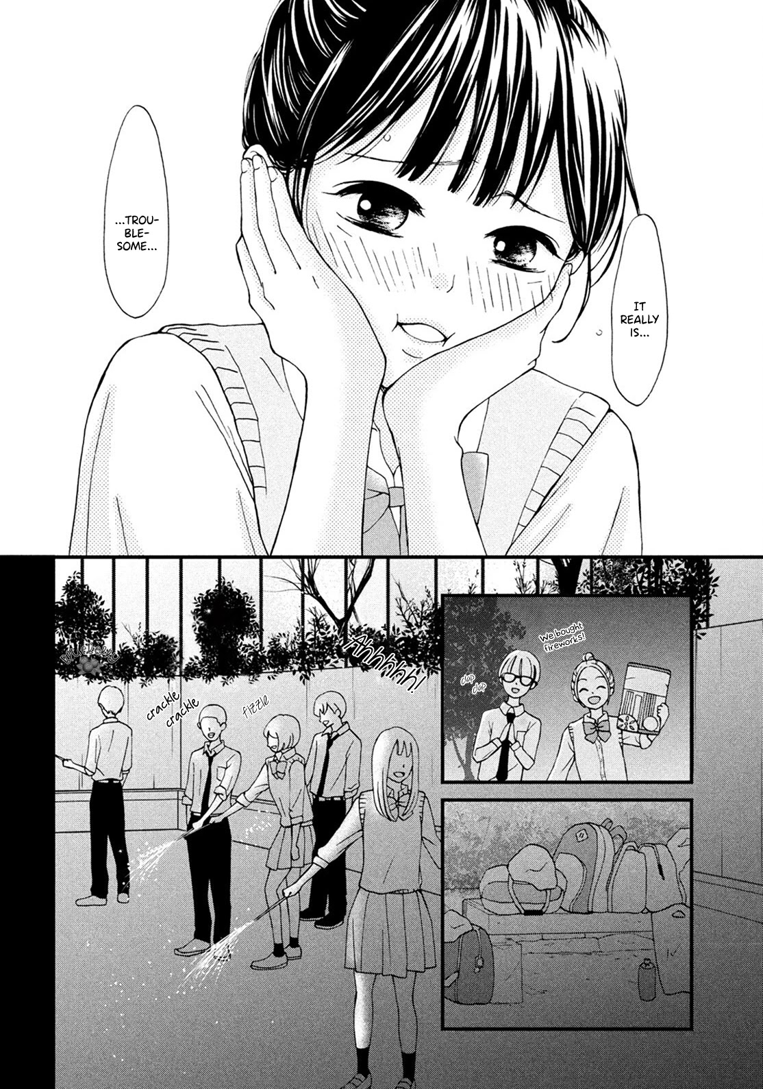 Yamaguchi-kun wa warukunai chapter 17 page 34