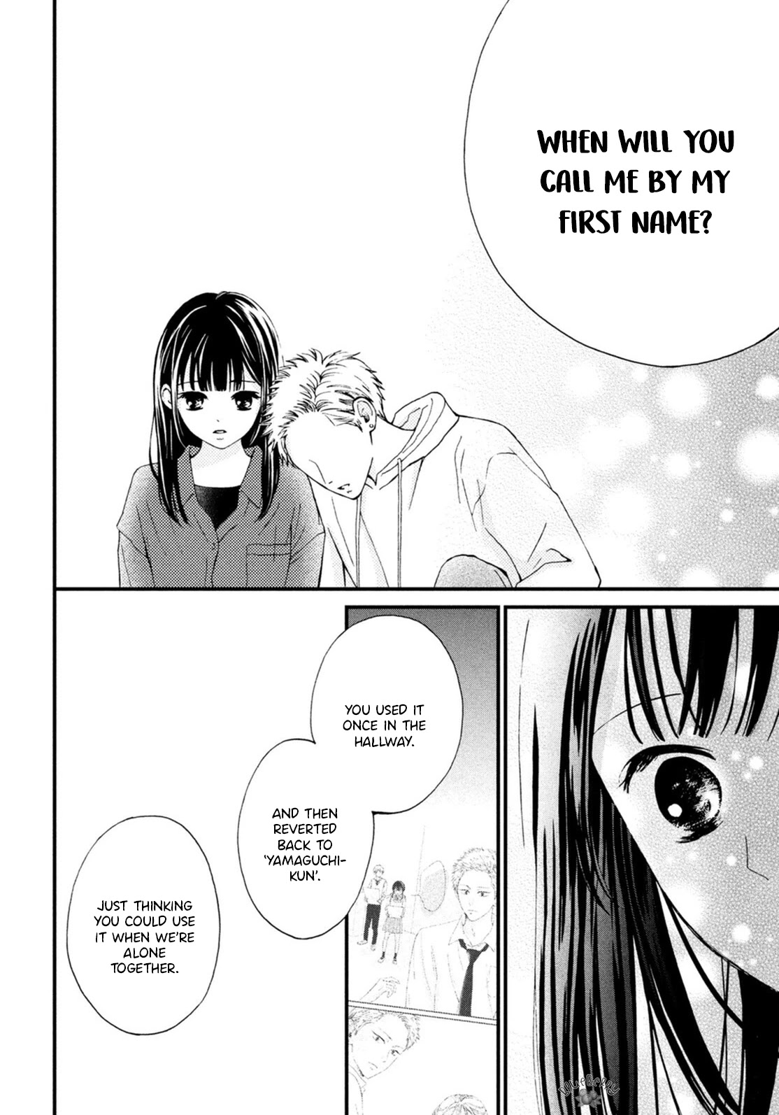 Yamaguchi-kun wa warukunai chapter 19 page 28