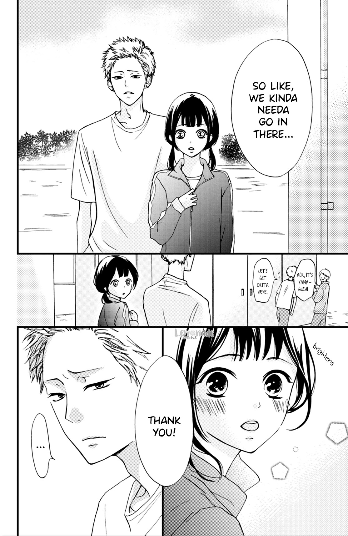 Yamaguchi-kun wa warukunai chapter 2 page 16