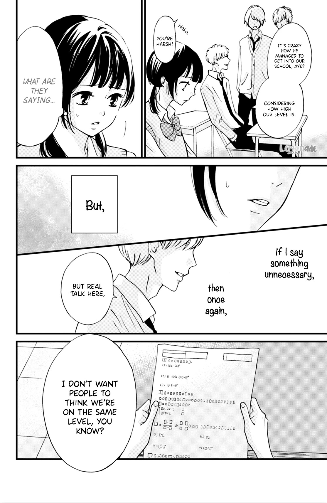 Yamaguchi-kun wa warukunai chapter 2 page 28