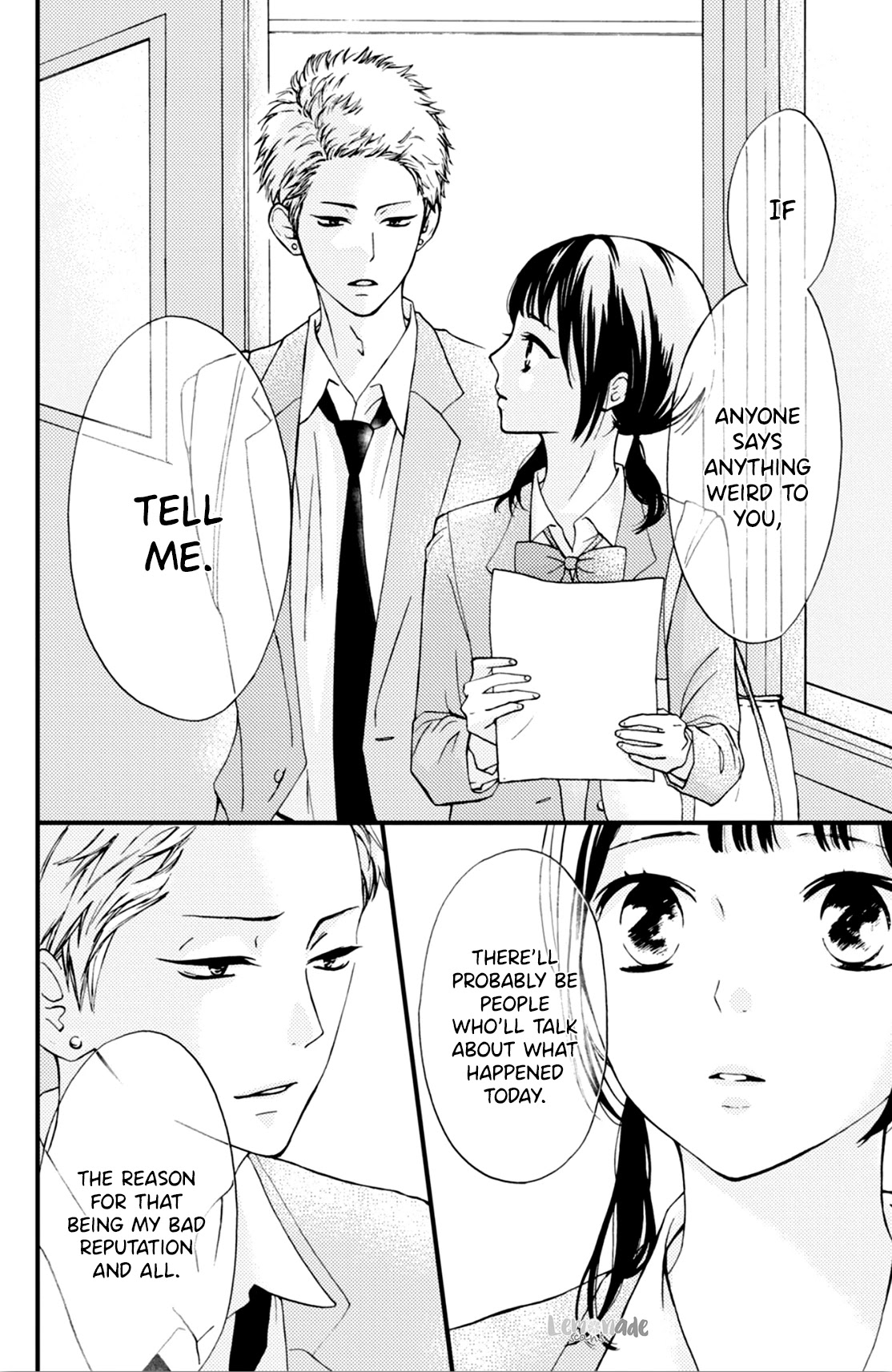 Yamaguchi-kun wa warukunai chapter 2 page 40