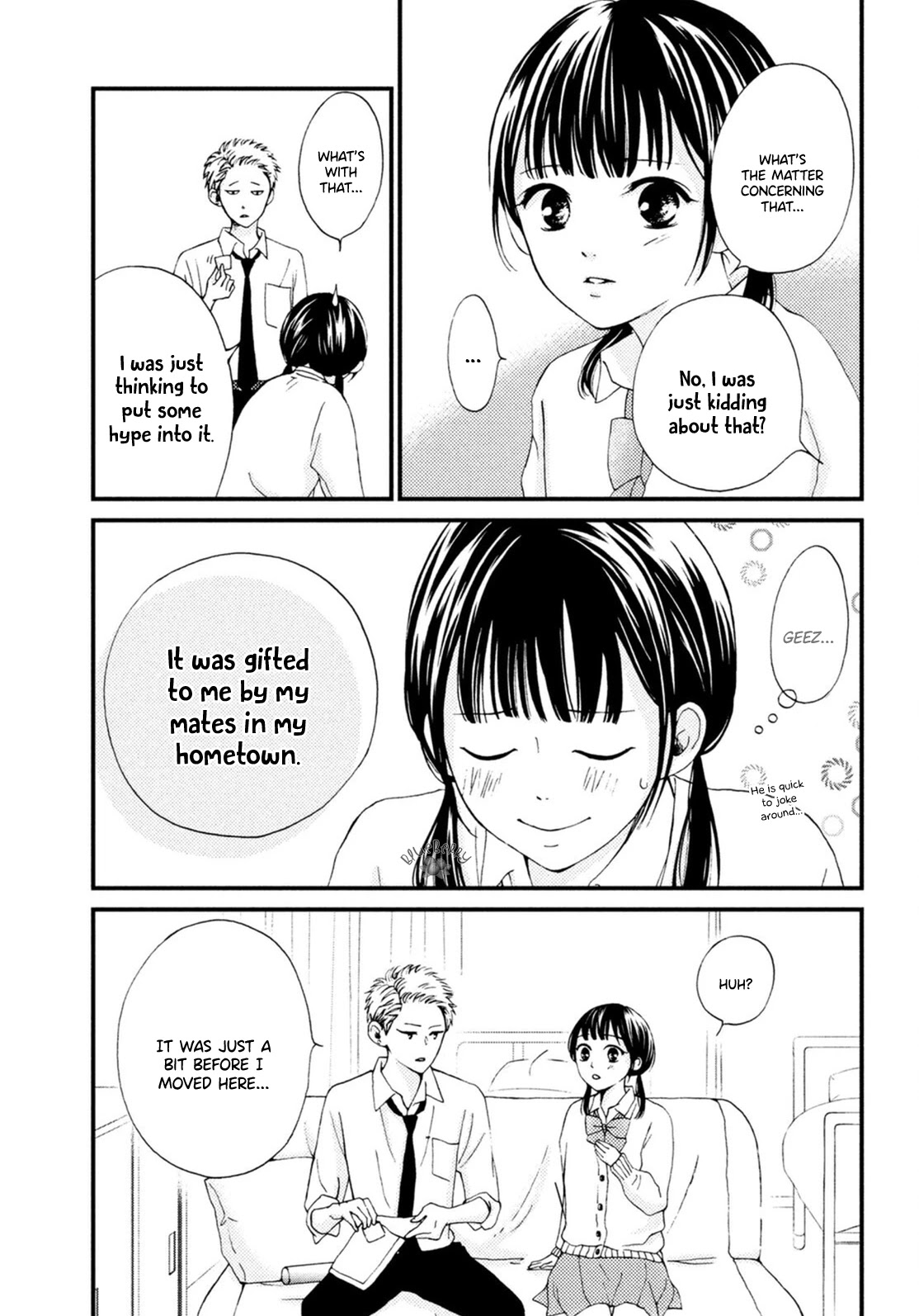 Yamaguchi-kun wa warukunai chapter 20 page 27