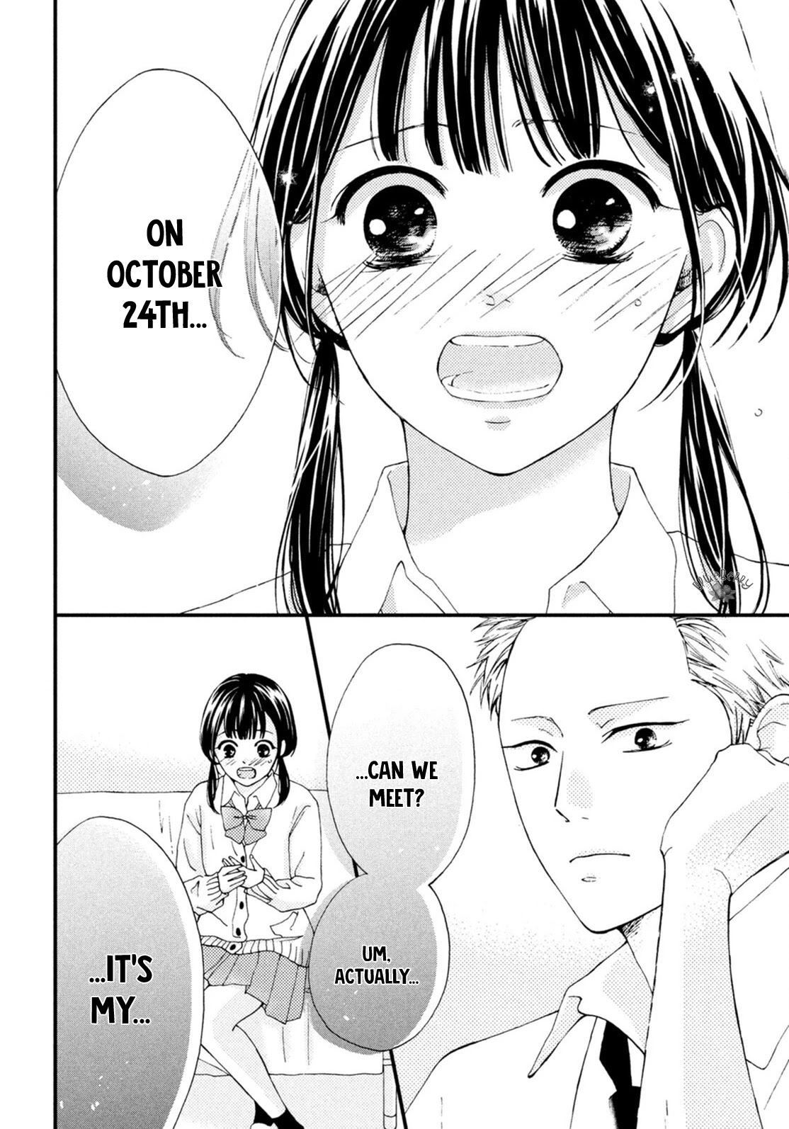 Yamaguchi-kun wa warukunai chapter 20 page 34