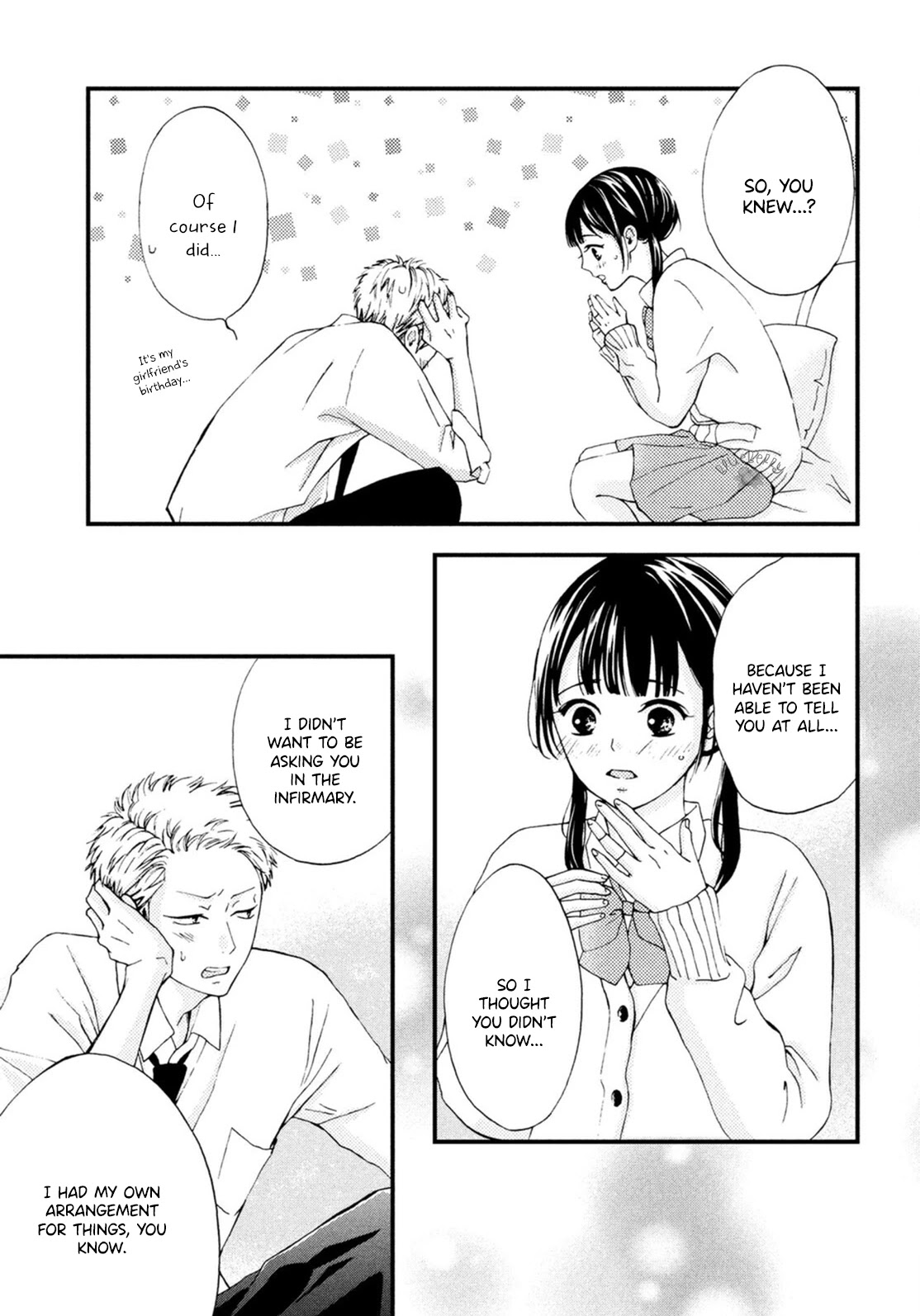 Yamaguchi-kun wa warukunai chapter 20 page 39