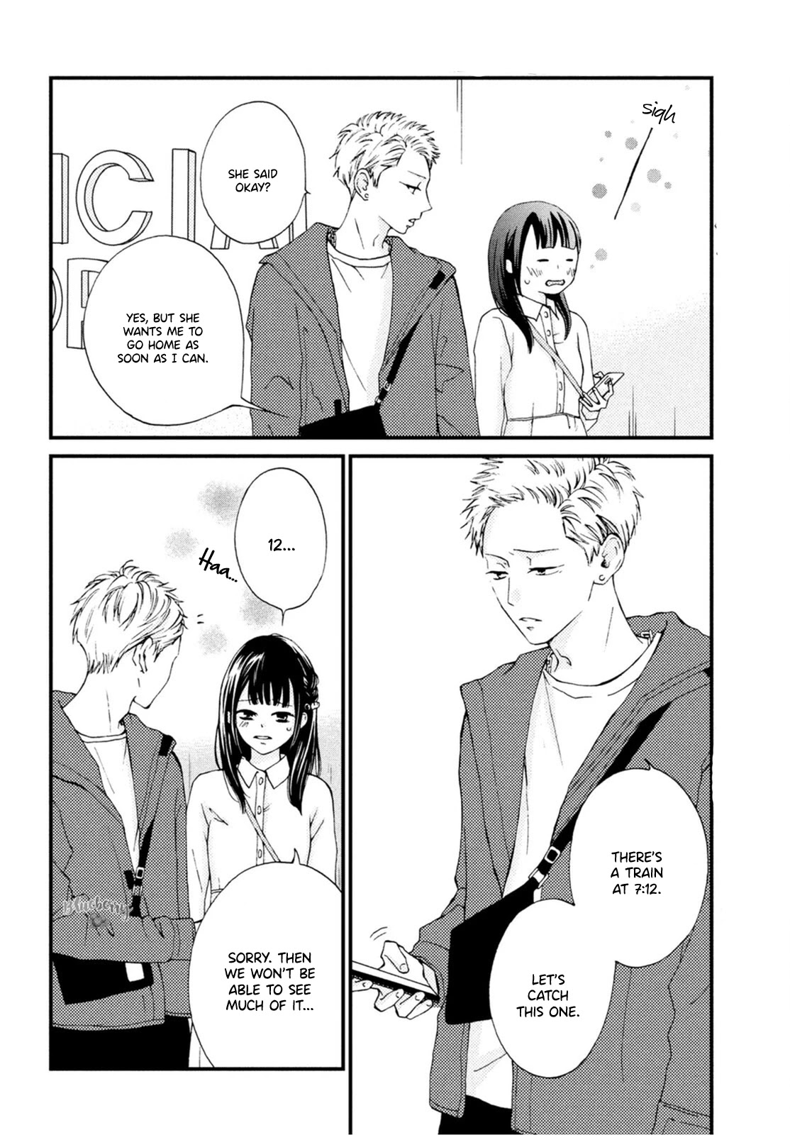 Yamaguchi-kun wa warukunai chapter 22 page 6