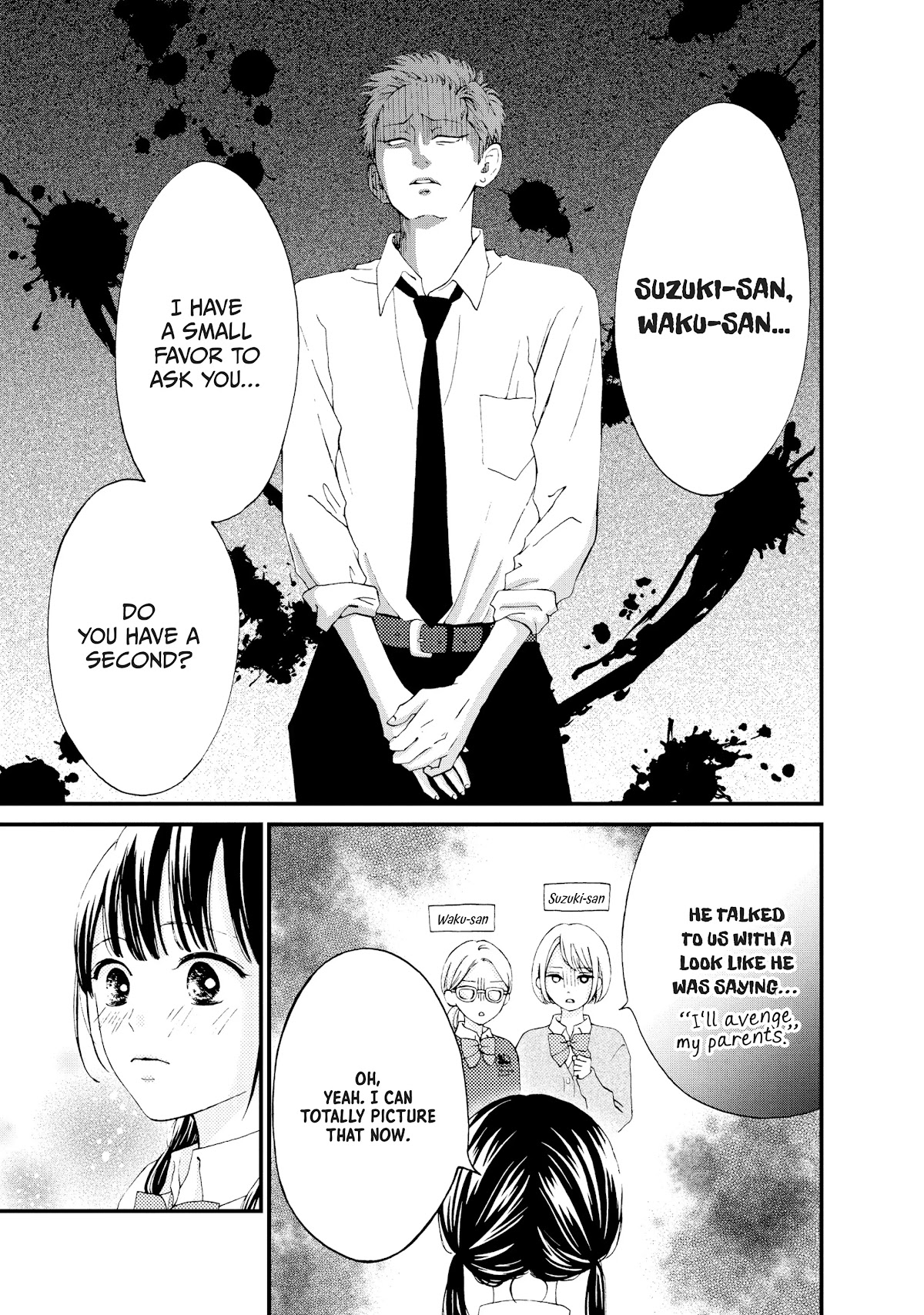 Yamaguchi-kun wa warukunai chapter 23 page 11