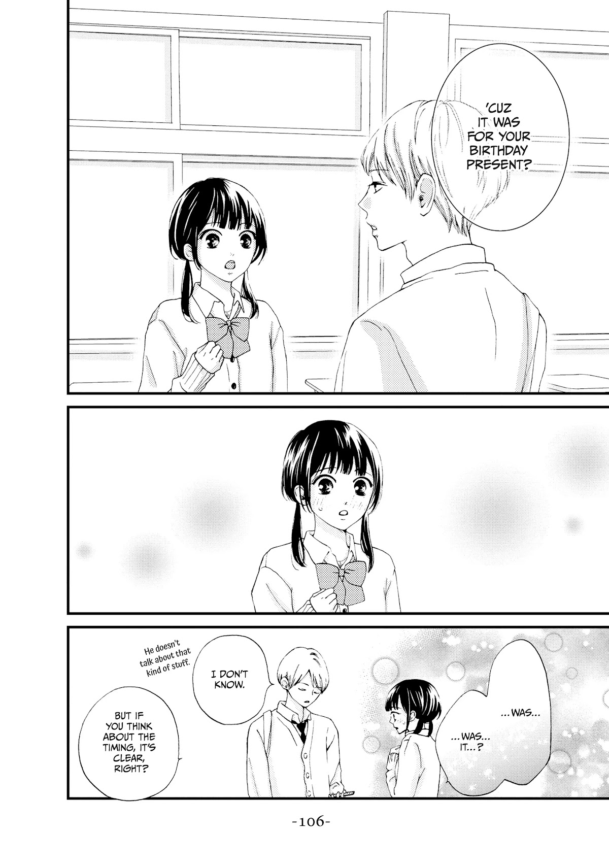 Yamaguchi-kun wa warukunai chapter 23 page 22