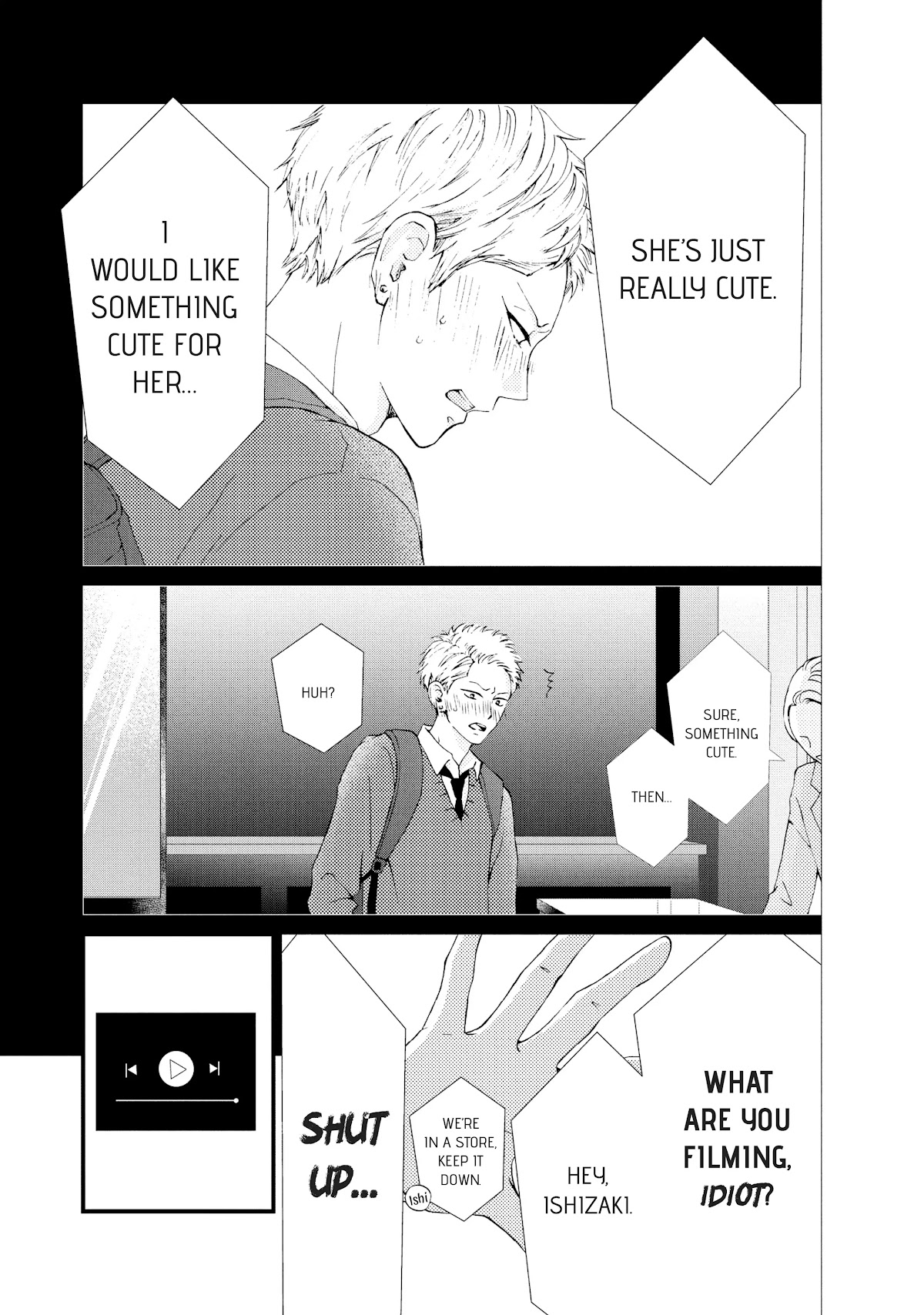 Yamaguchi-kun wa warukunai chapter 23 page 27