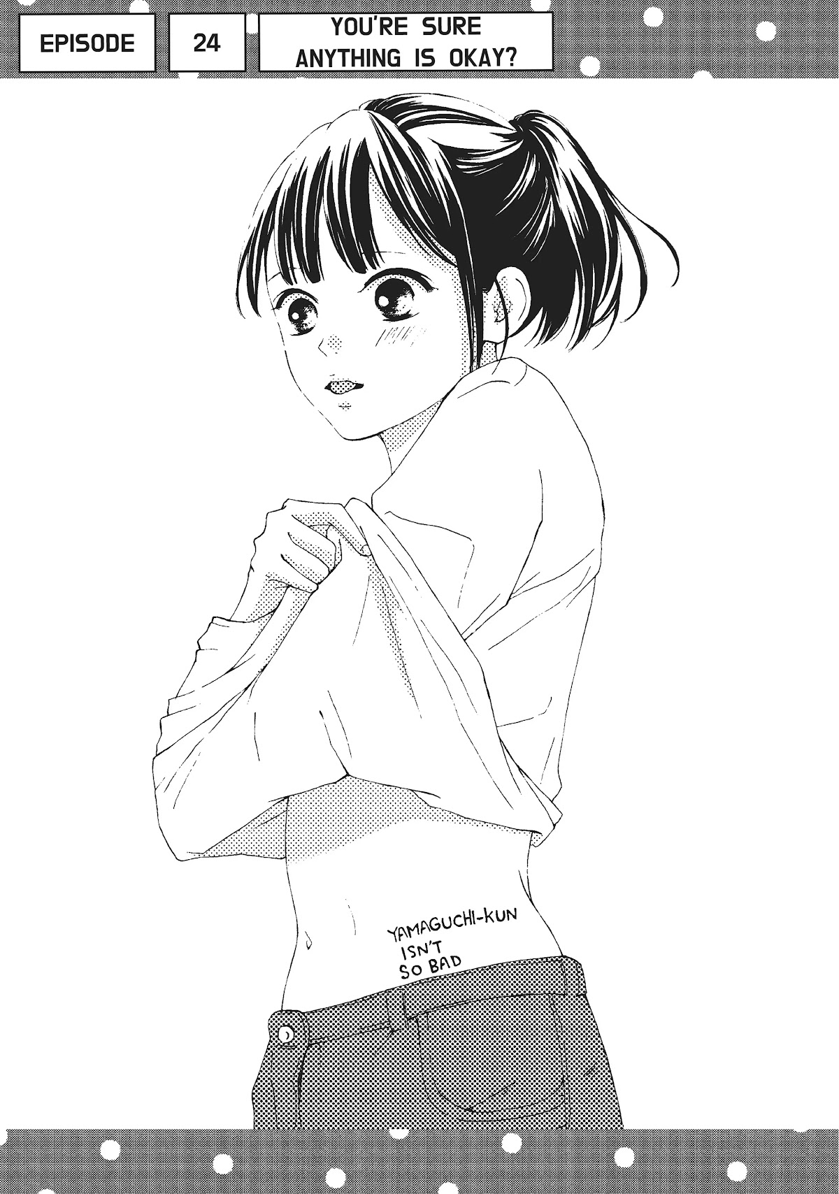 Yamaguchi-kun wa warukunai chapter 24 page 1