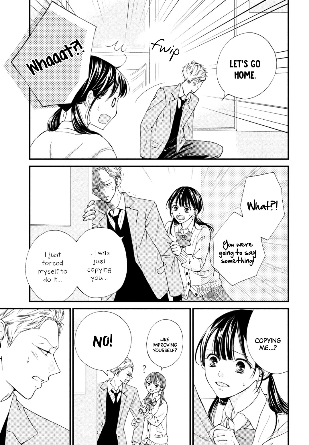 Yamaguchi-kun wa warukunai chapter 33 page 34