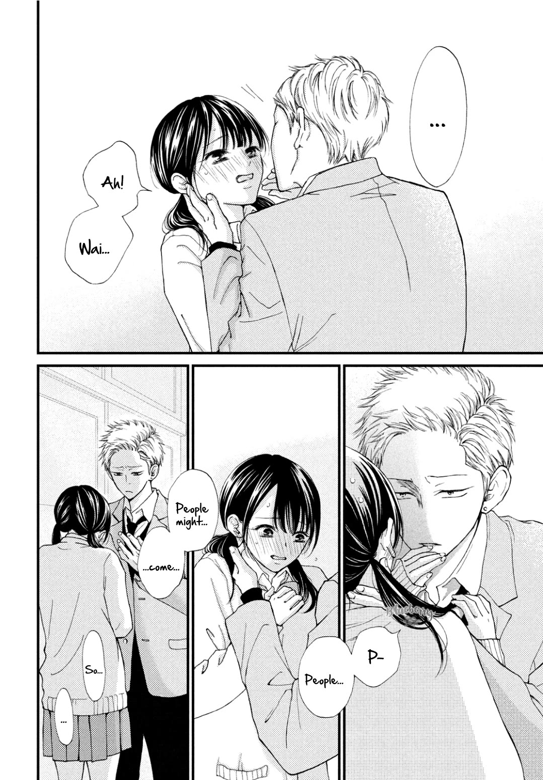 Yamaguchi-kun wa warukunai chapter 33 page 41