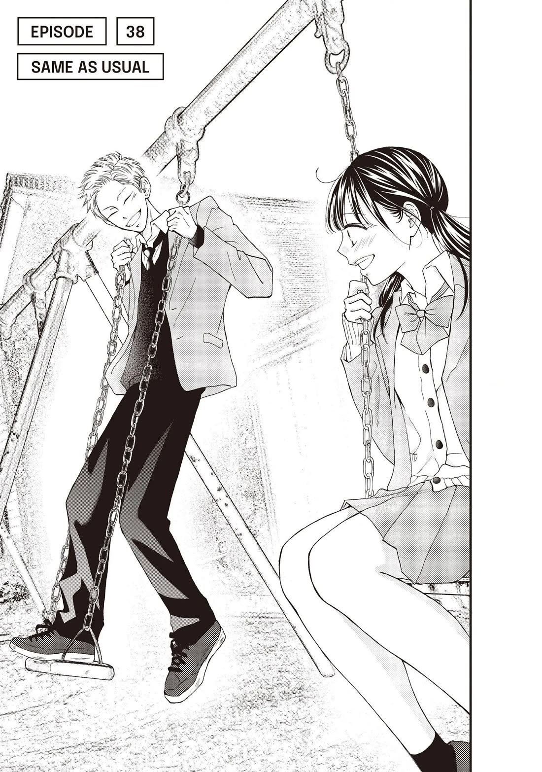 Yamaguchi-kun wa warukunai chapter 38 page 1