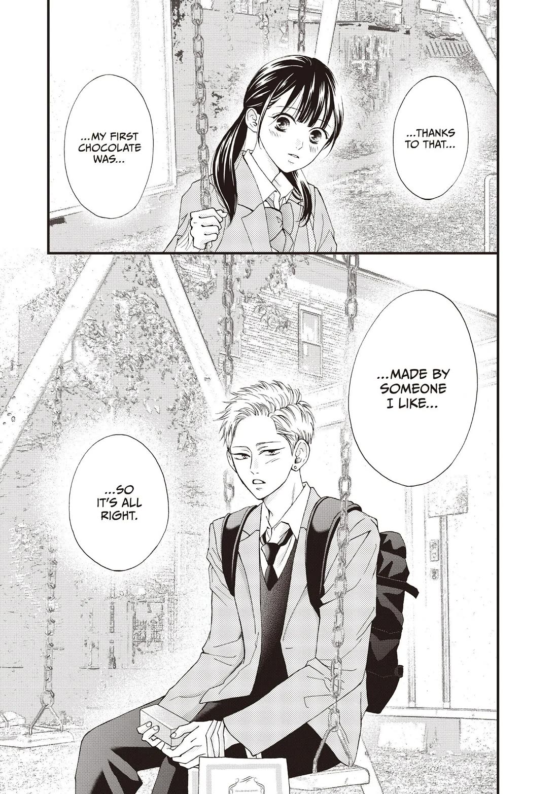 Yamaguchi-kun wa warukunai chapter 38 page 33