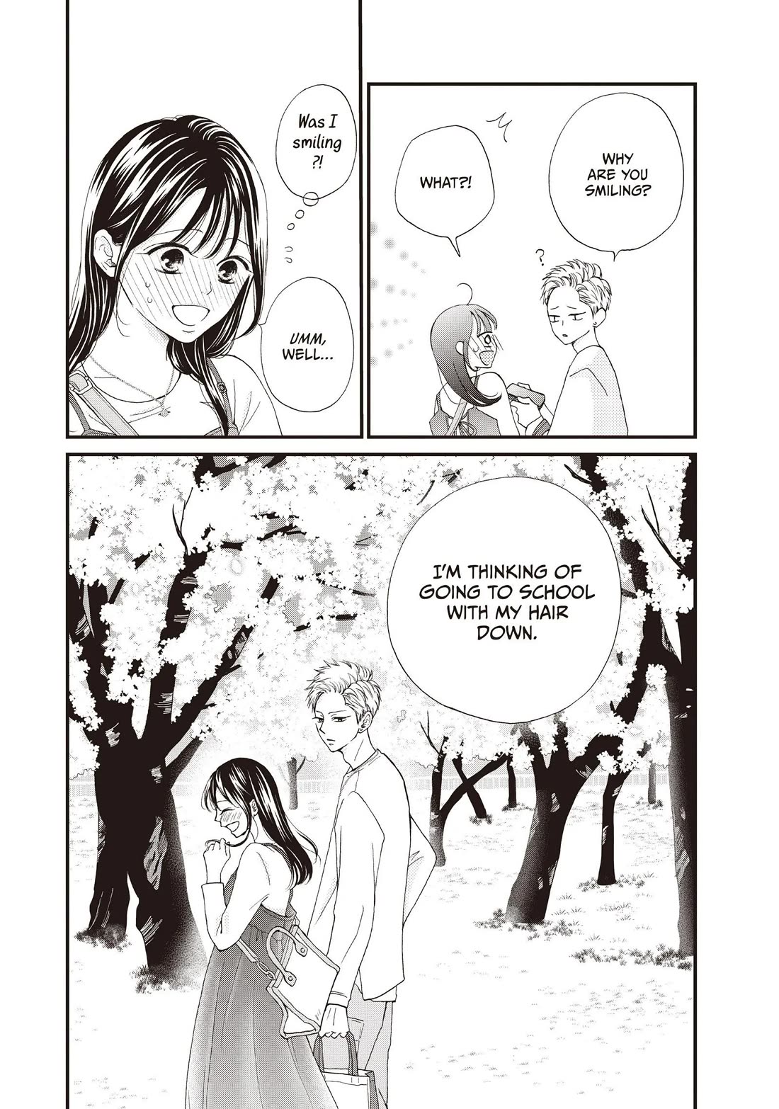 Yamaguchi-kun wa warukunai chapter 39 page 27