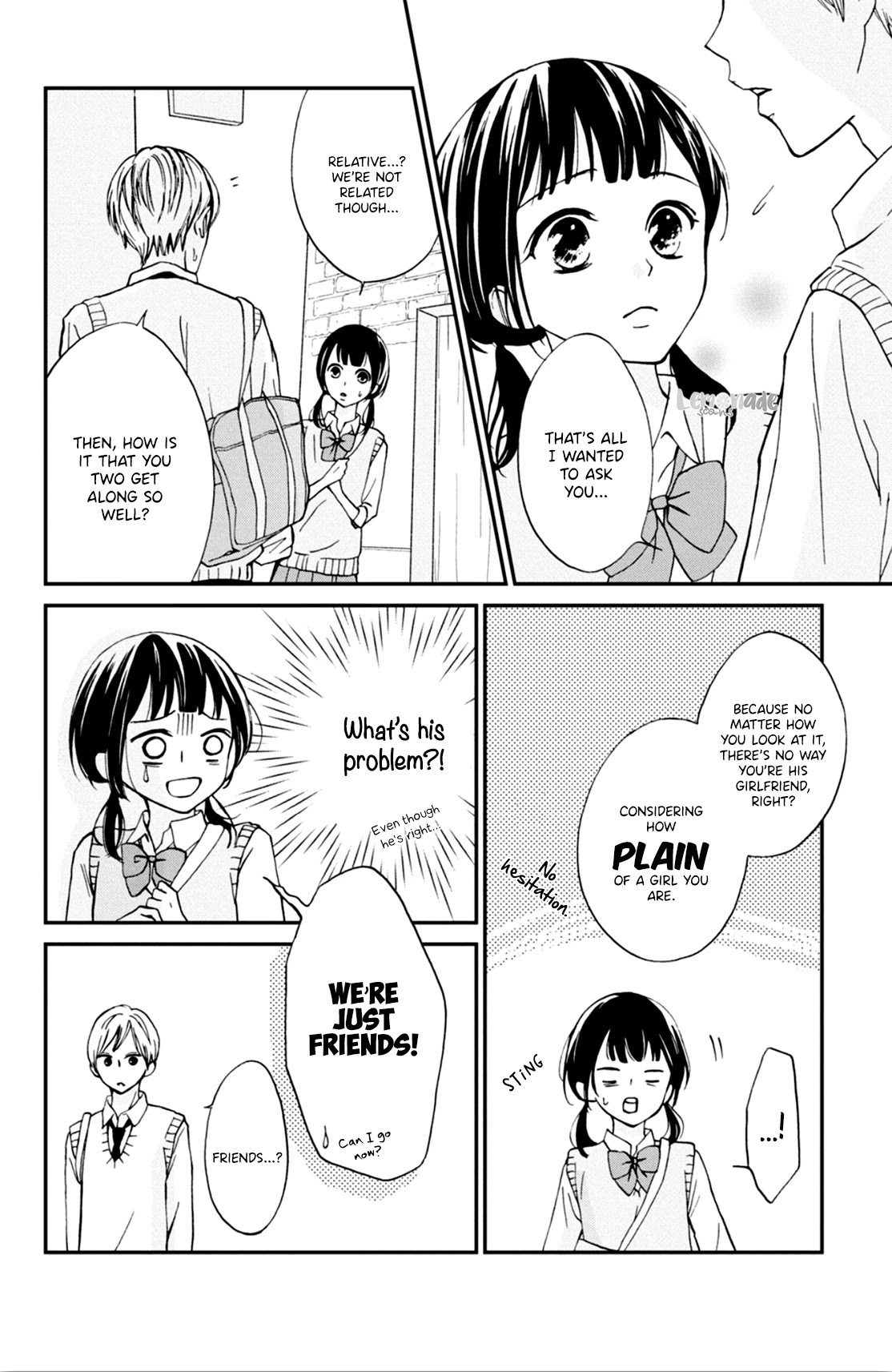 Yamaguchi-kun wa warukunai chapter 4 page 16