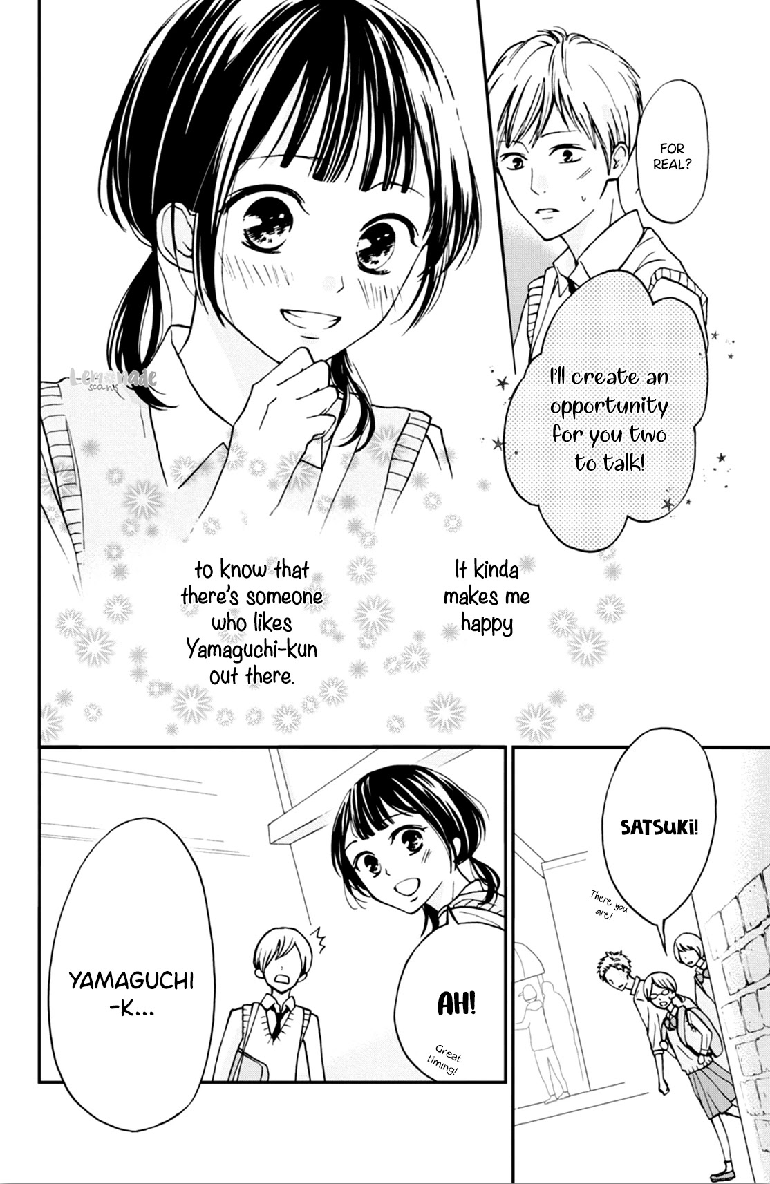 Yamaguchi-kun wa warukunai chapter 4 page 20