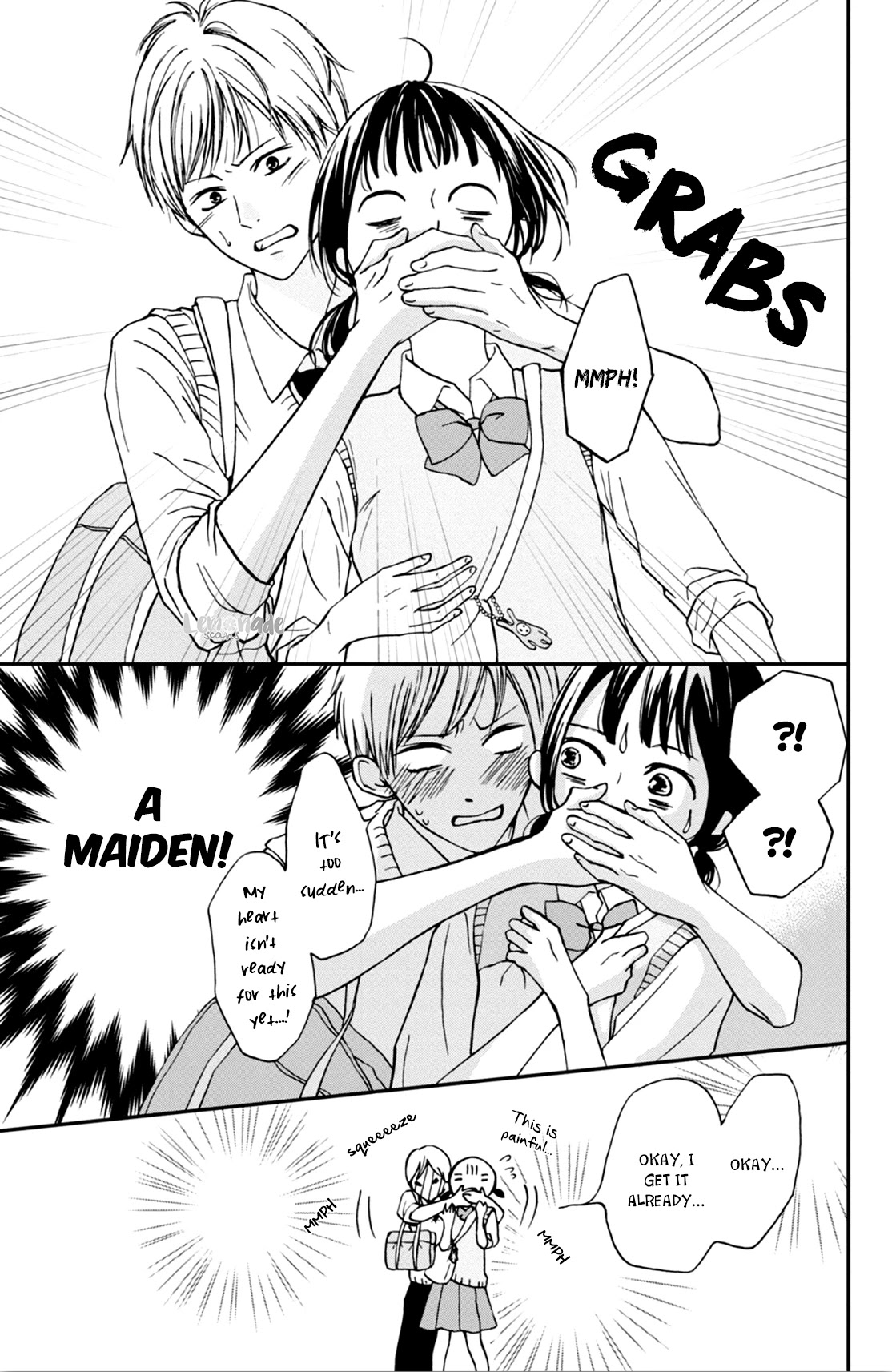 Yamaguchi-kun wa warukunai chapter 4 page 21