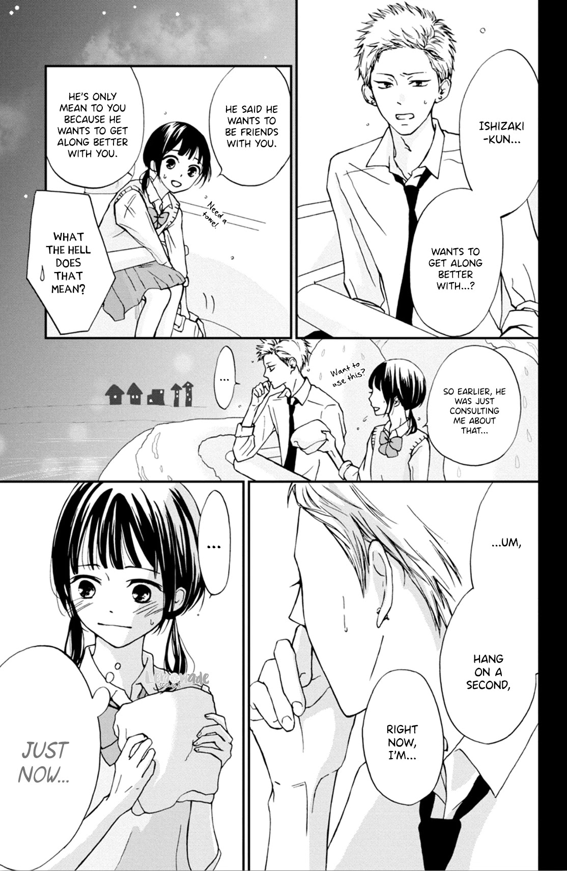 Yamaguchi-kun wa warukunai chapter 4 page 31