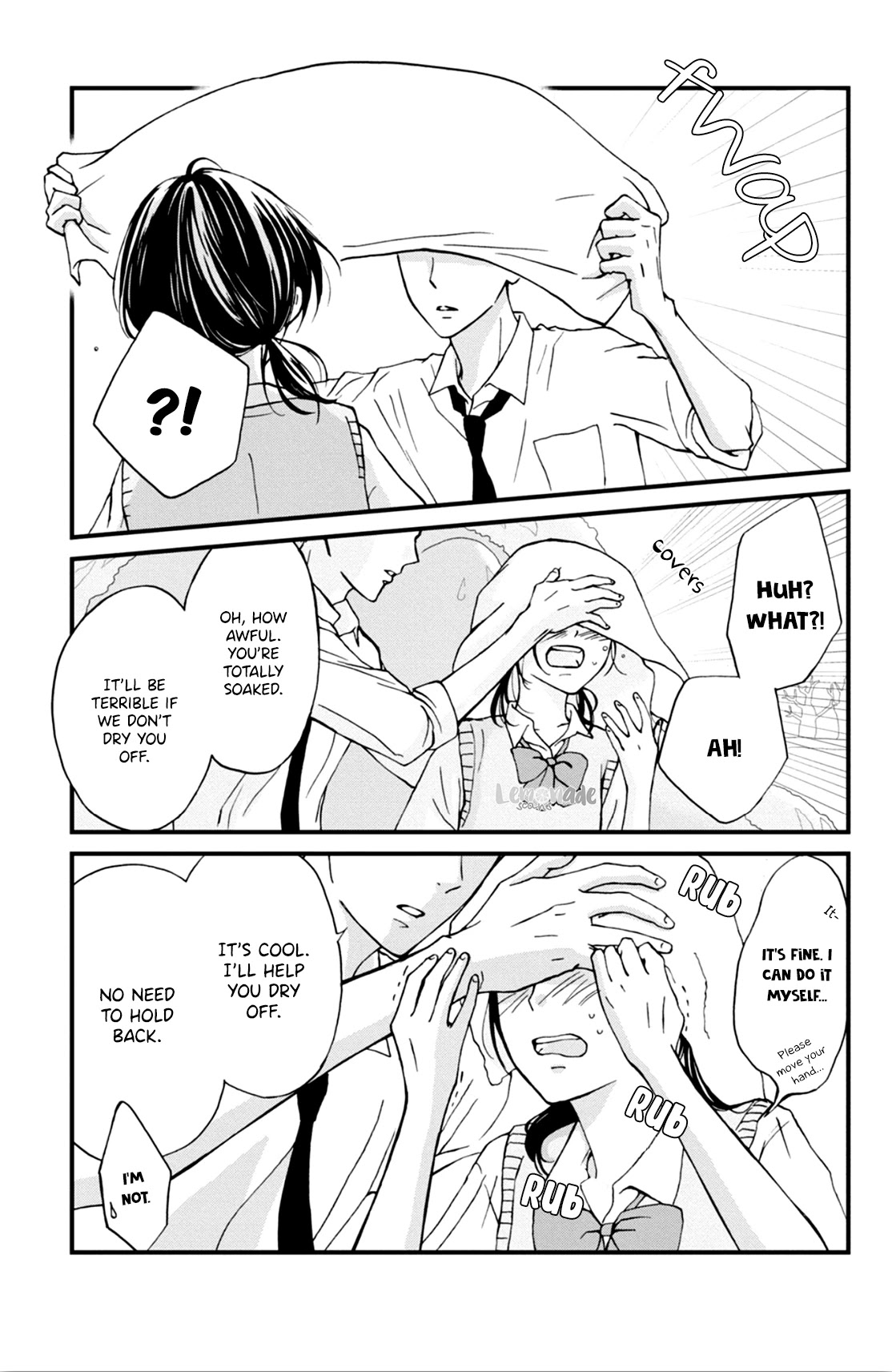 Yamaguchi-kun wa warukunai chapter 4 page 33
