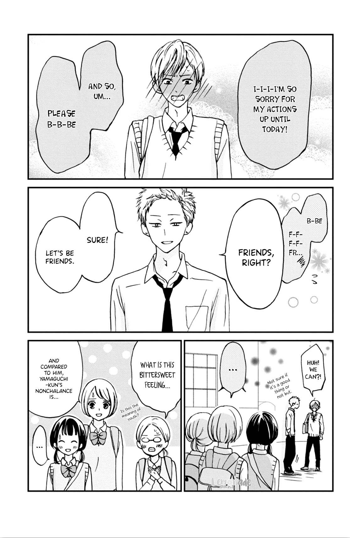 Yamaguchi-kun wa warukunai chapter 4 page 35