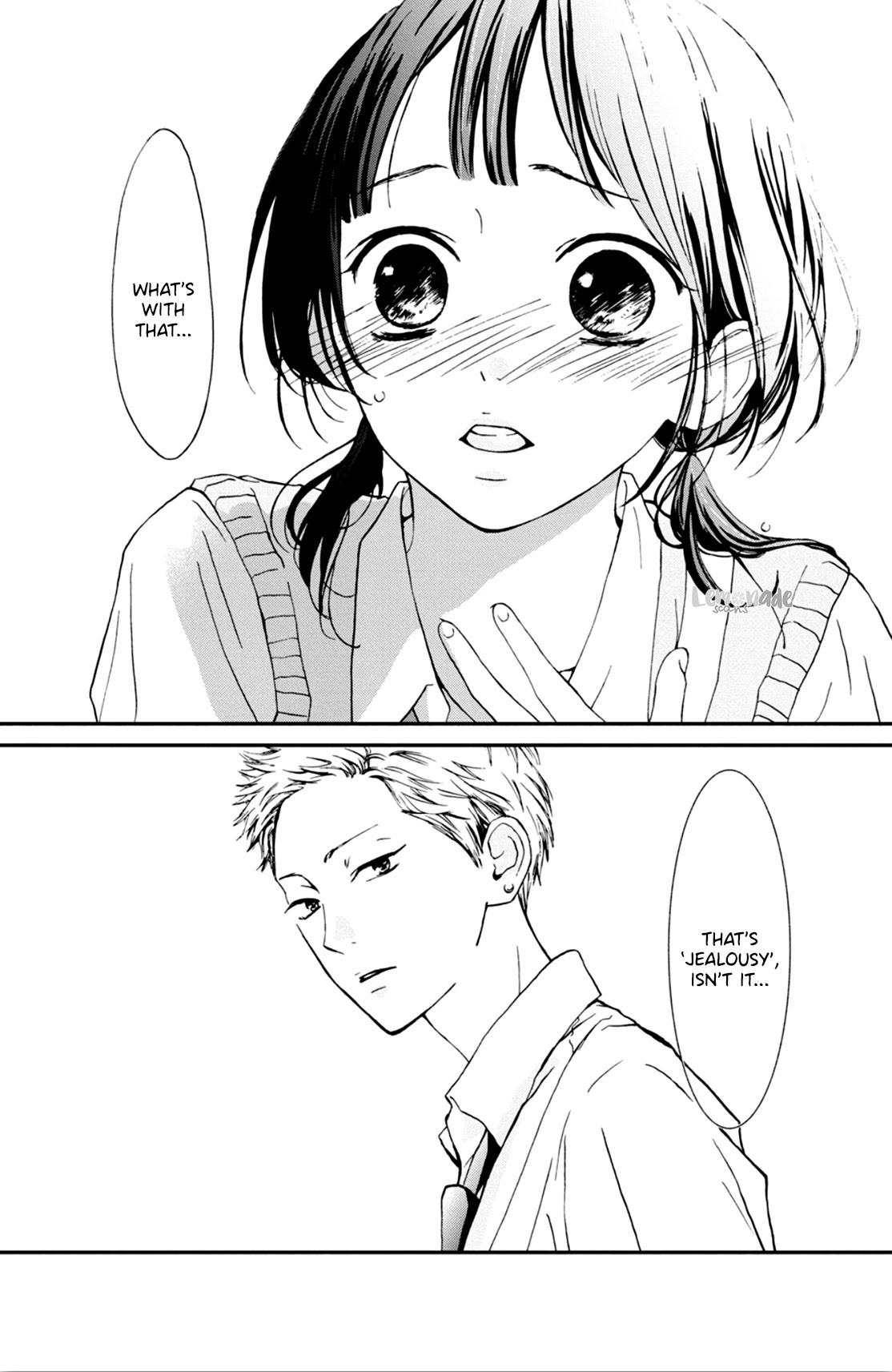 Yamaguchi-kun wa warukunai chapter 4 page 40