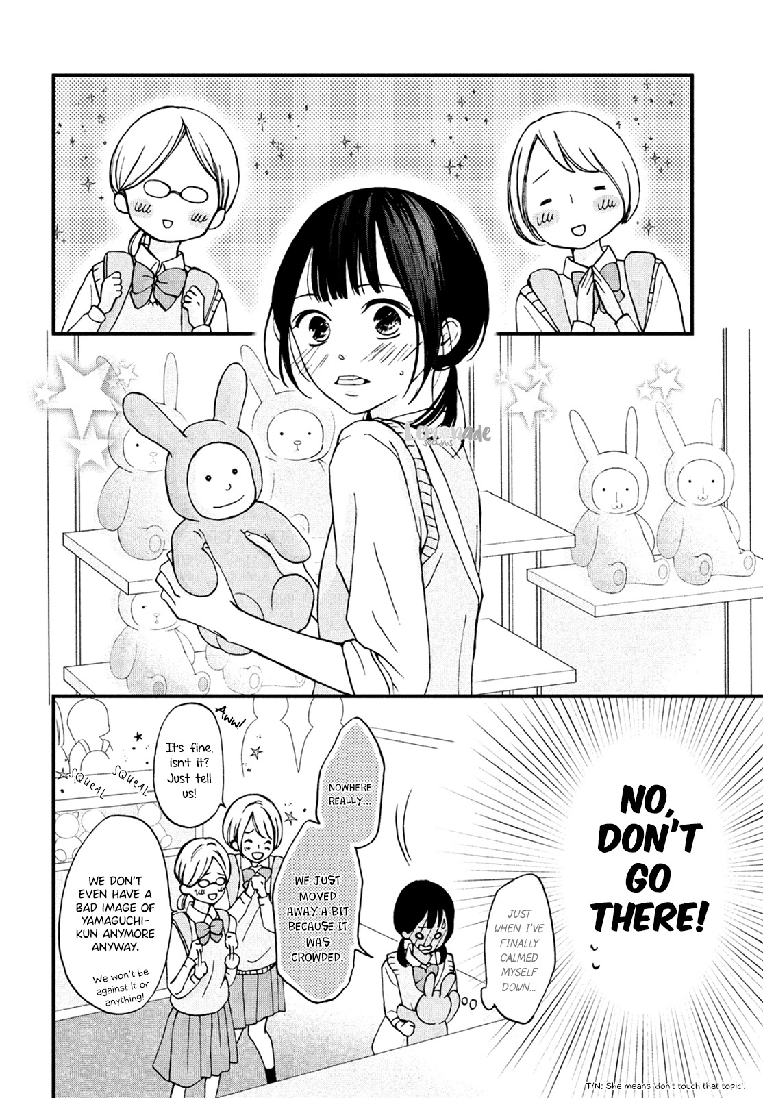 Yamaguchi-kun wa warukunai chapter 5 page 11