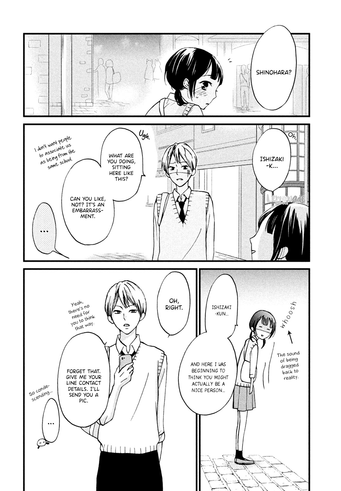 Yamaguchi-kun wa warukunai chapter 5 page 23