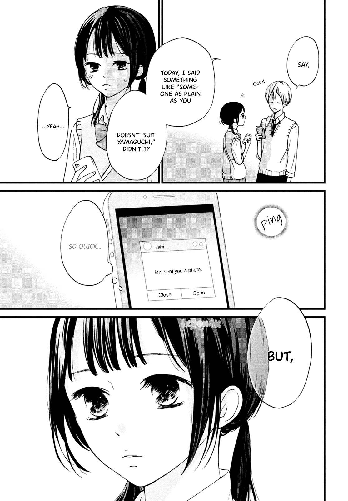 Yamaguchi-kun wa warukunai chapter 5 page 24