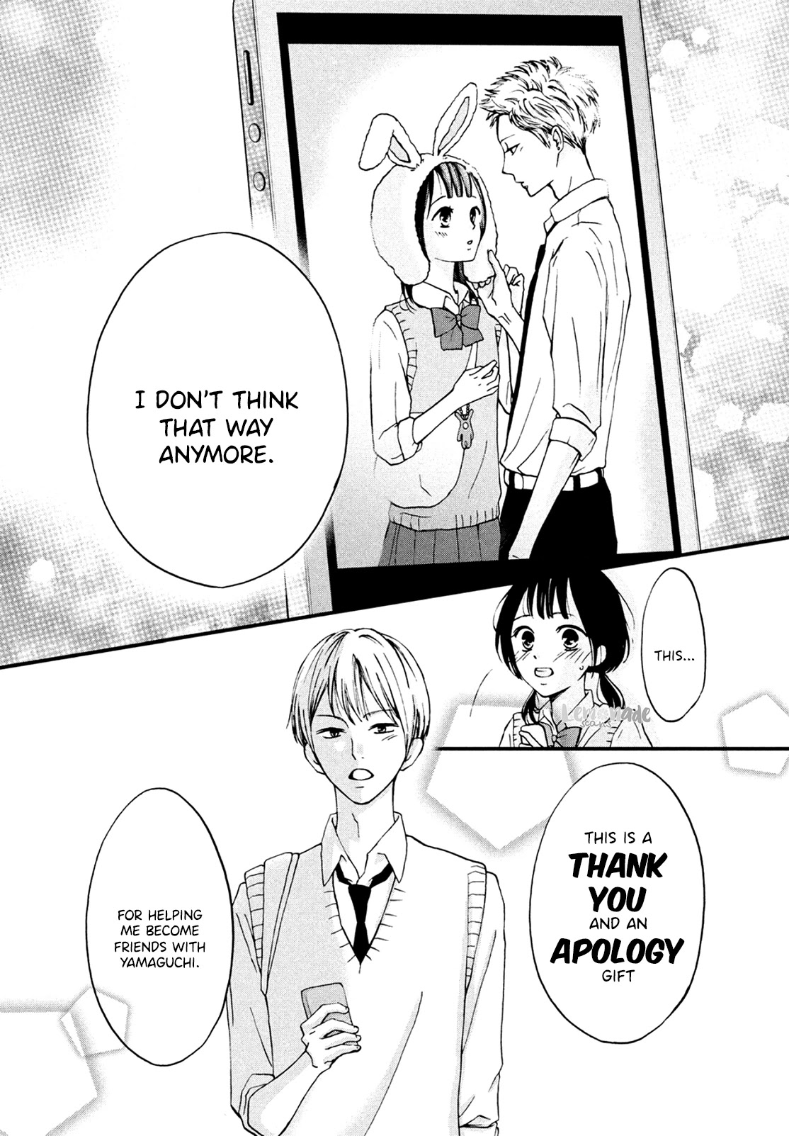 Yamaguchi-kun wa warukunai chapter 5 page 25