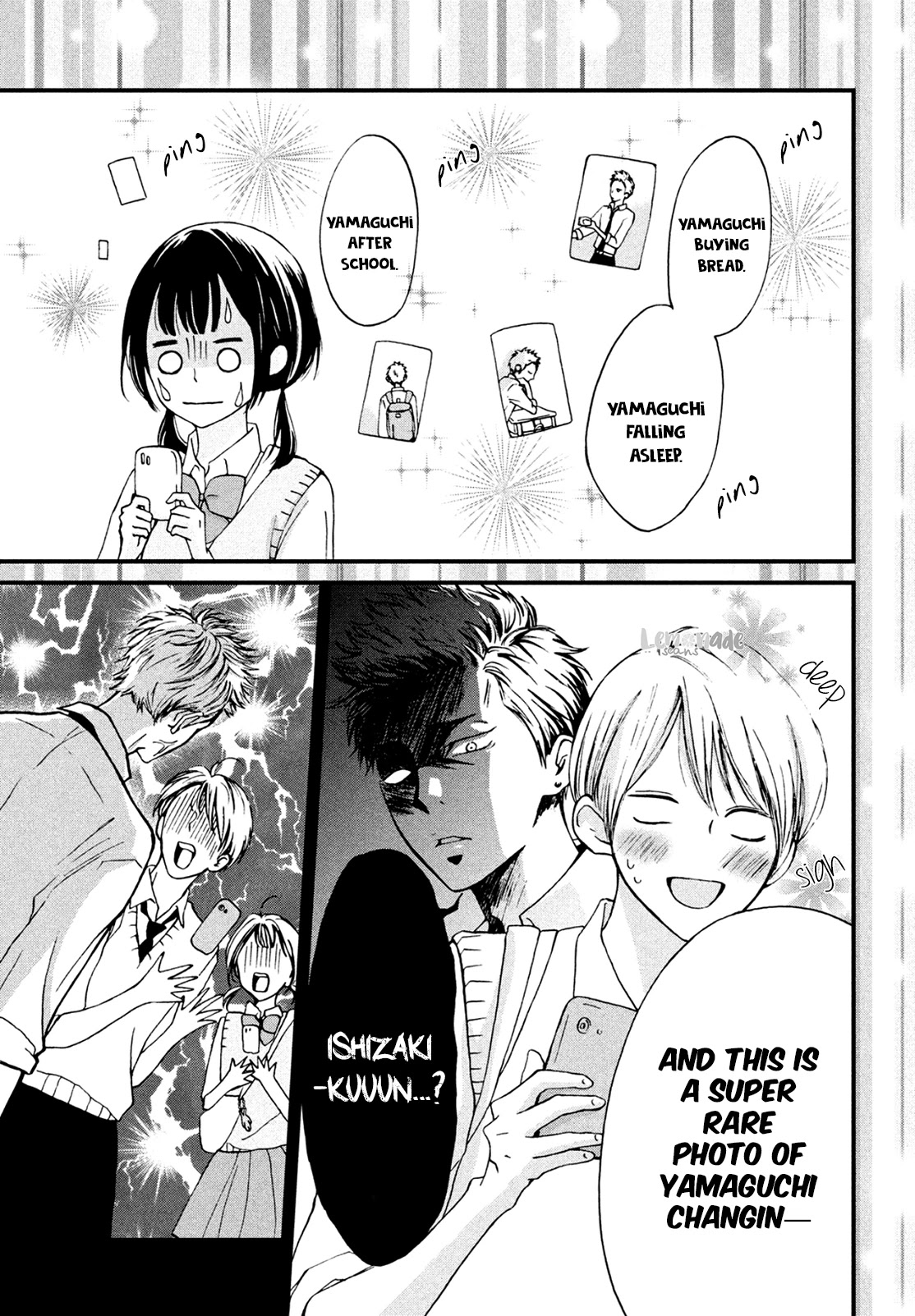 Yamaguchi-kun wa warukunai chapter 5 page 28