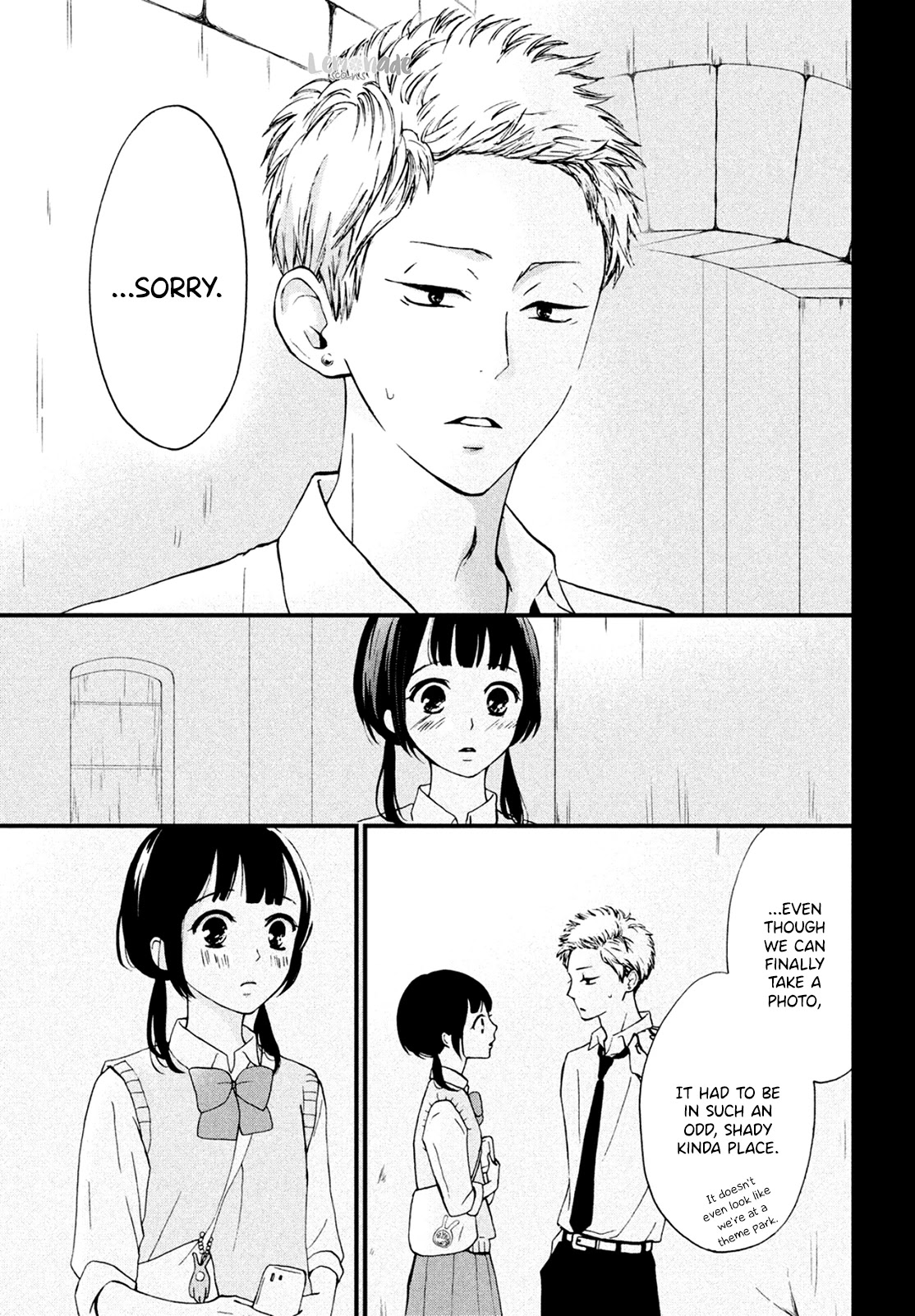 Yamaguchi-kun wa warukunai chapter 5 page 38