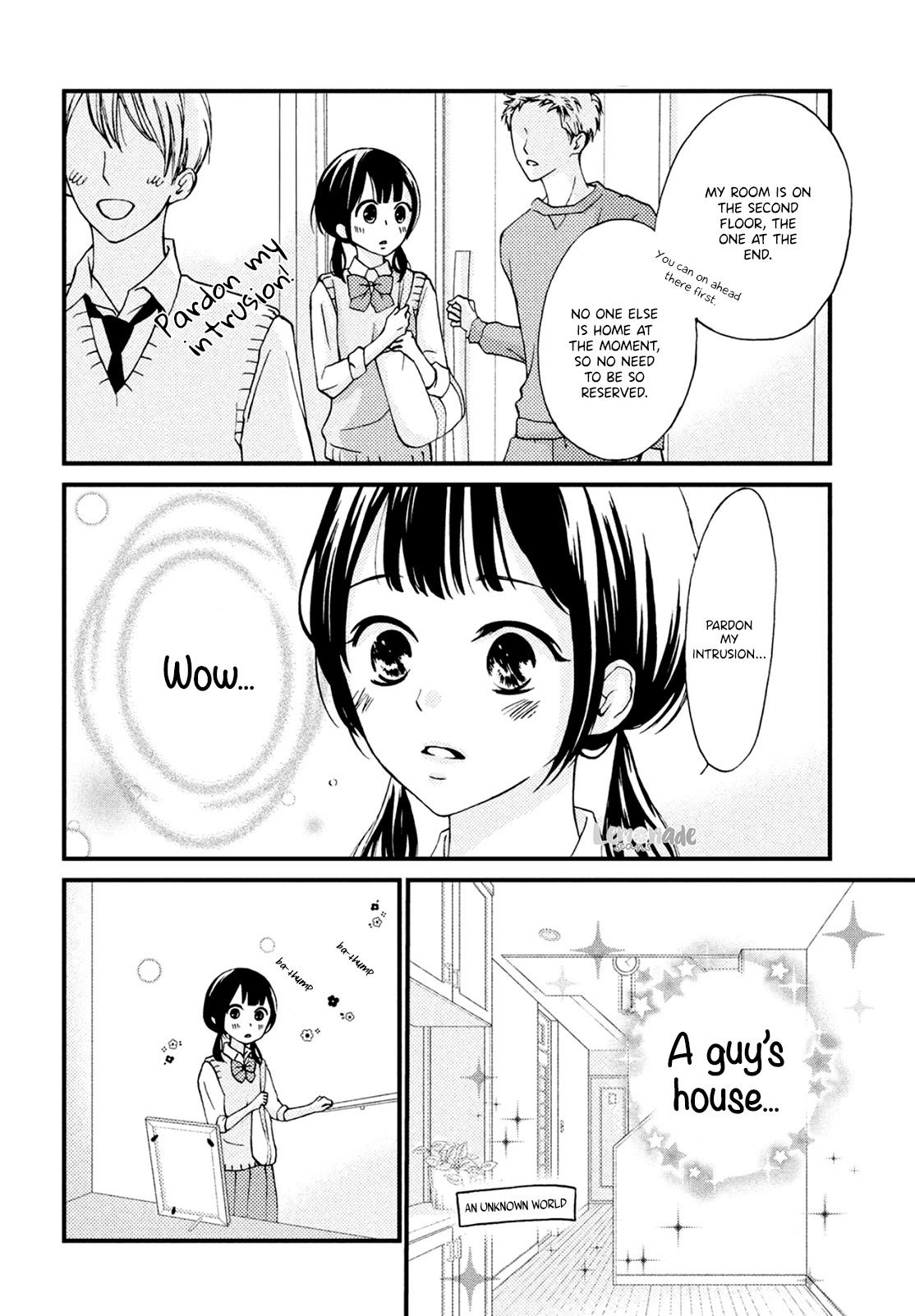 Yamaguchi-kun wa warukunai chapter 6 page 13