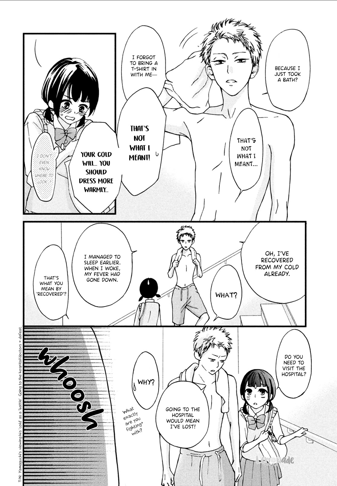 Yamaguchi-kun wa warukunai chapter 6 page 19