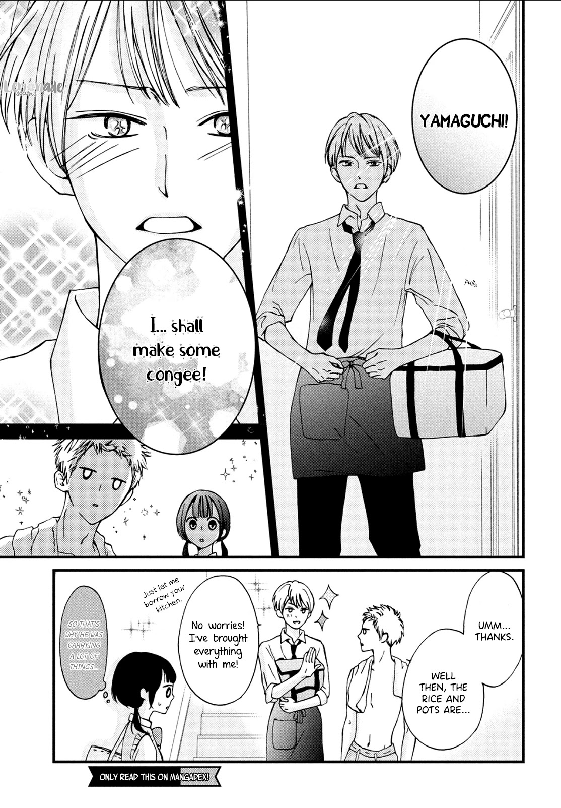Yamaguchi-kun wa warukunai chapter 6 page 20