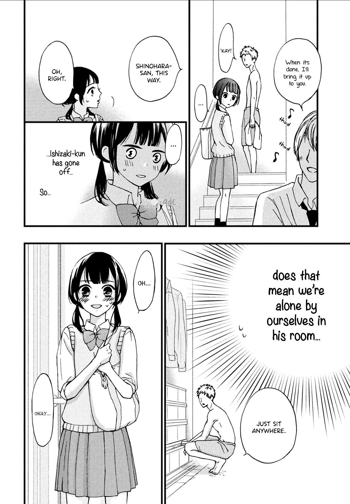 Yamaguchi-kun wa warukunai chapter 6 page 21