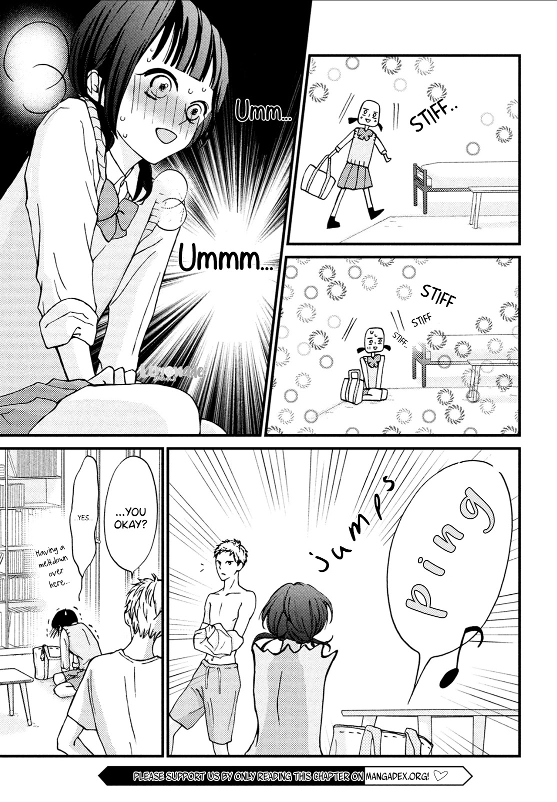 Yamaguchi-kun wa warukunai chapter 6 page 22