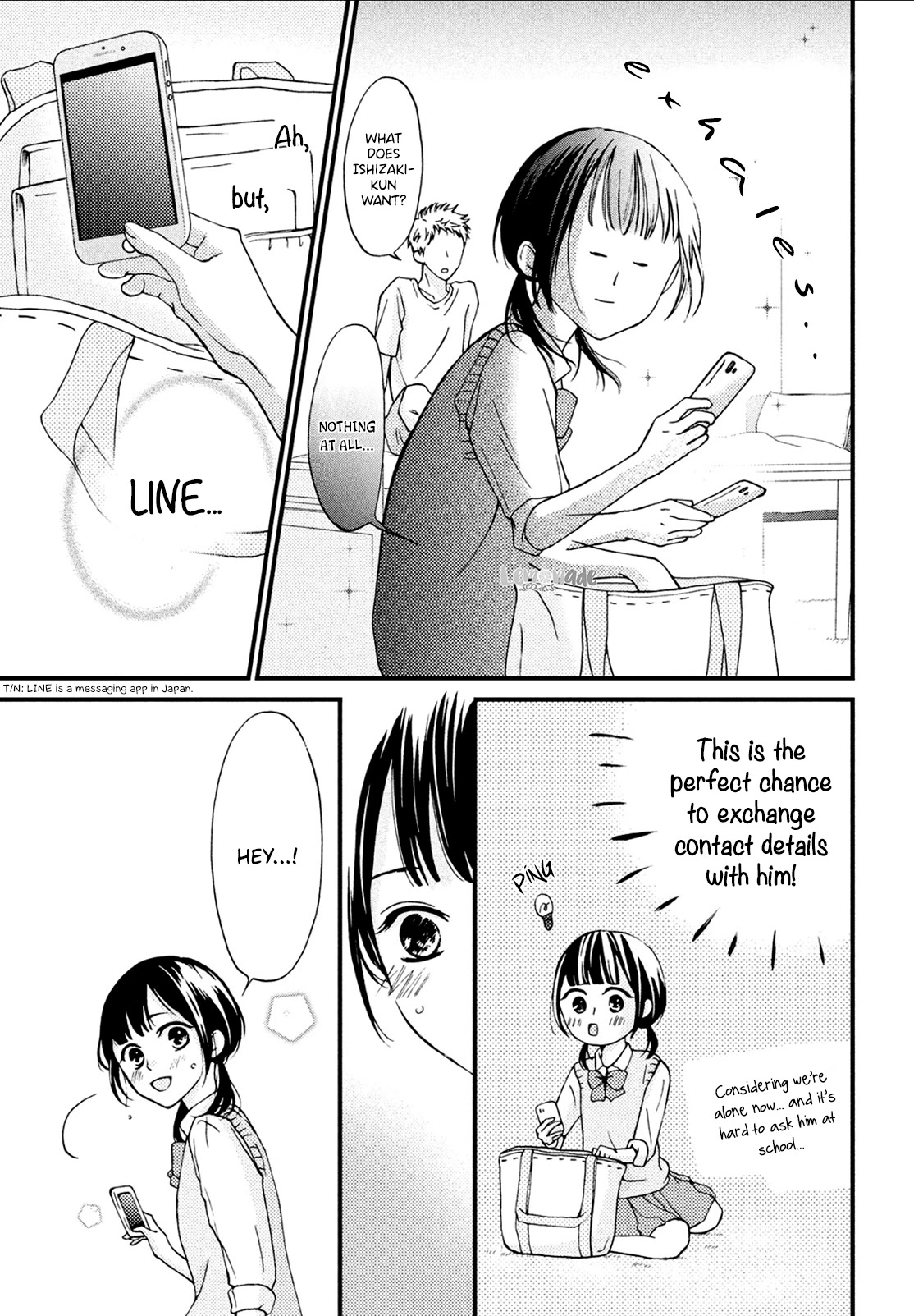 Yamaguchi-kun wa warukunai chapter 6 page 24