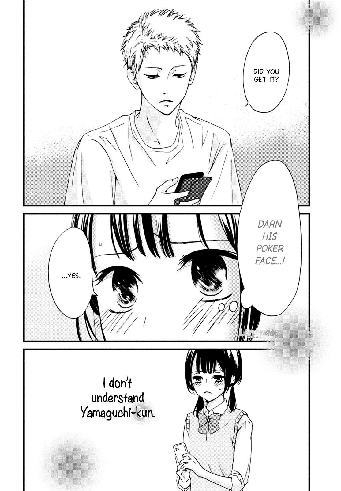 Yamaguchi-kun wa warukunai chapter 6 page 29