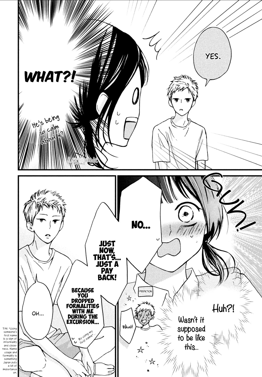 Yamaguchi-kun wa warukunai chapter 6 page 33