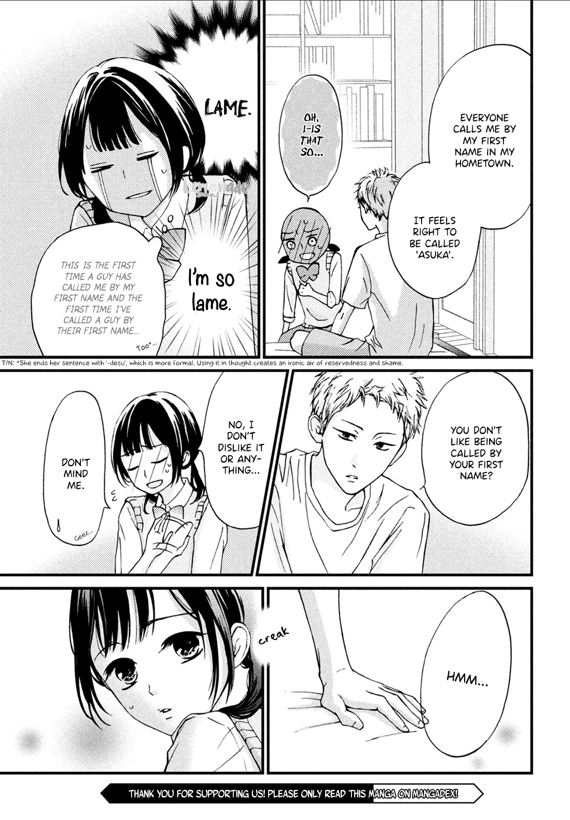 Yamaguchi-kun wa warukunai chapter 6 page 34