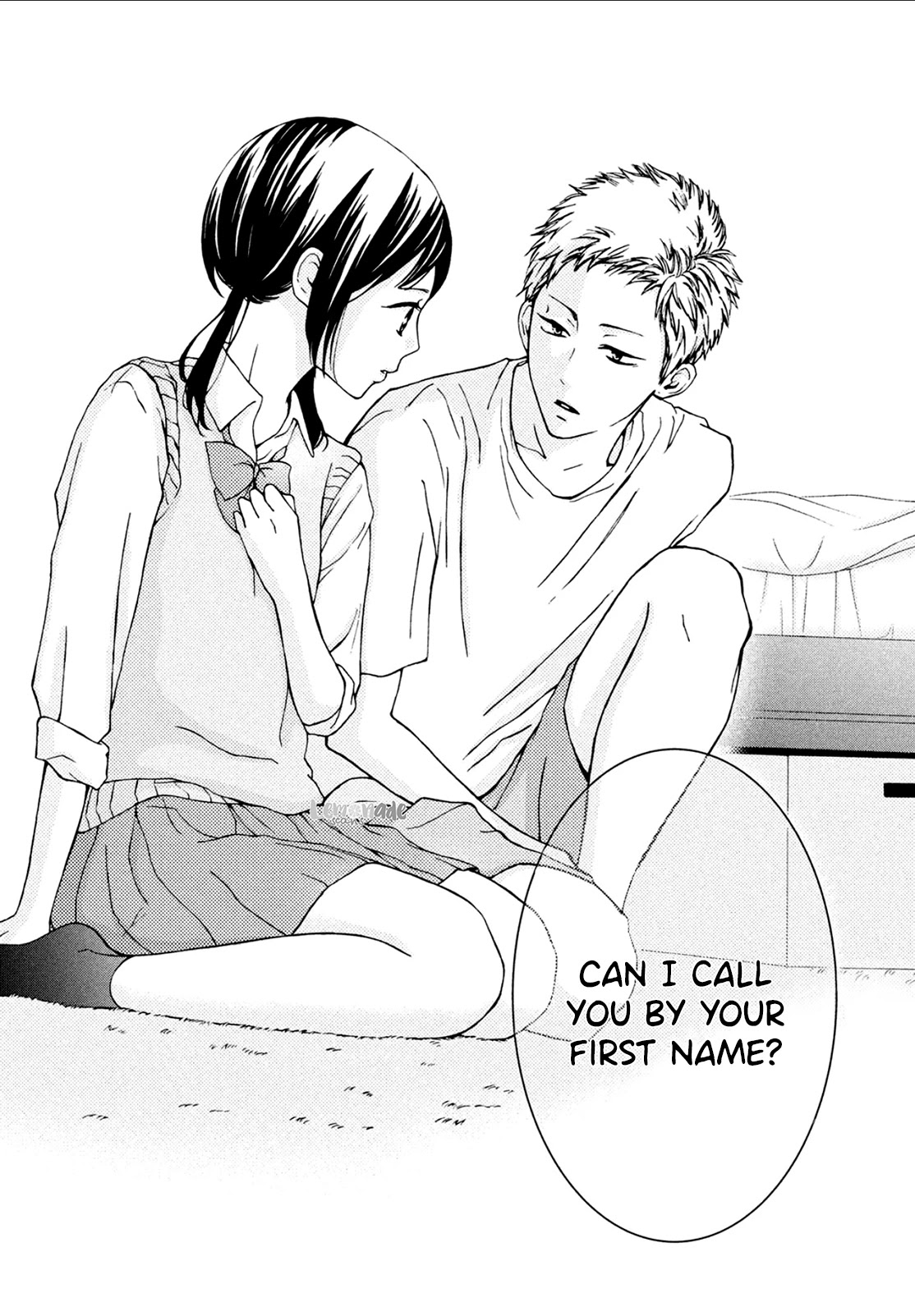 Yamaguchi-kun wa warukunai chapter 6 page 35